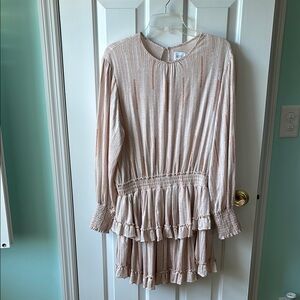 Elegant Cream Women’s Dress